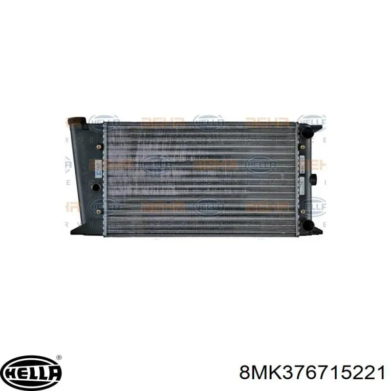 Radiador 9531083 Polcar