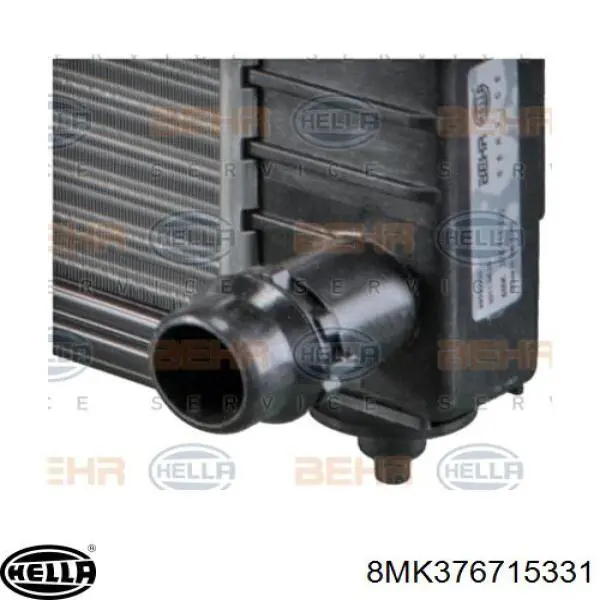 Radiador 231756 VALEO