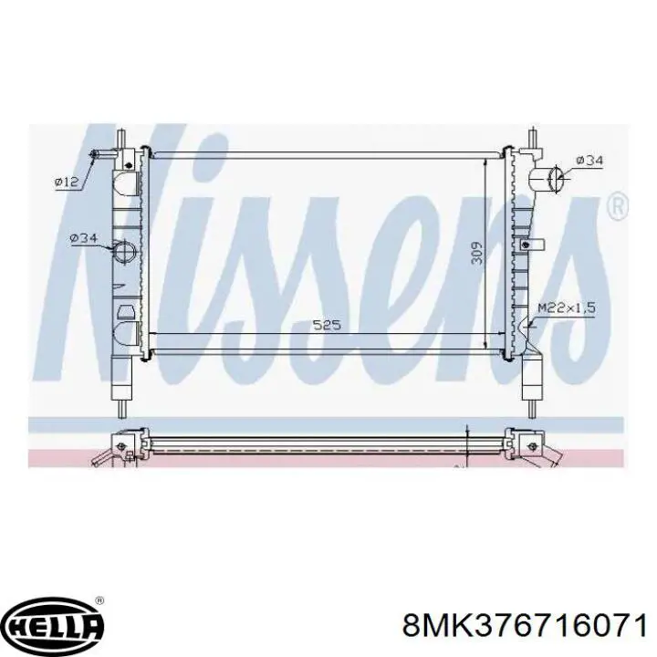 Comprar 90412252 Opel Radiador de auto