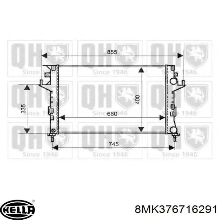 Água radiador Renault (RVI) 7711134657 precio, desde 143,20 EUR