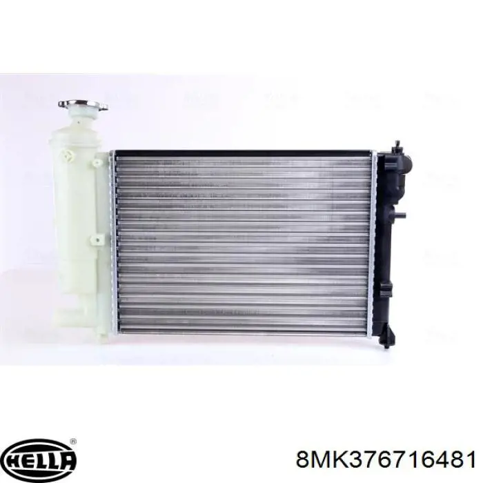 8MK376716481 HELLA radiador