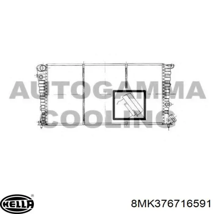 Água radiador Peugeot/Citroen 133010 precio, desde 77,83 EUR