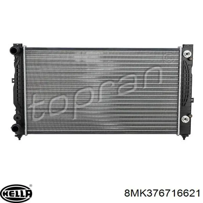 Radiador de água VAG 8D0121251AN