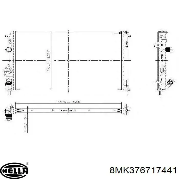Comprar 8660000437 Renault (RVI) Radiador de auto