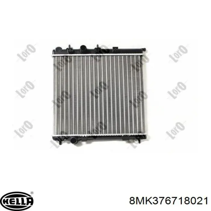 Radiador de água VALEO 701575