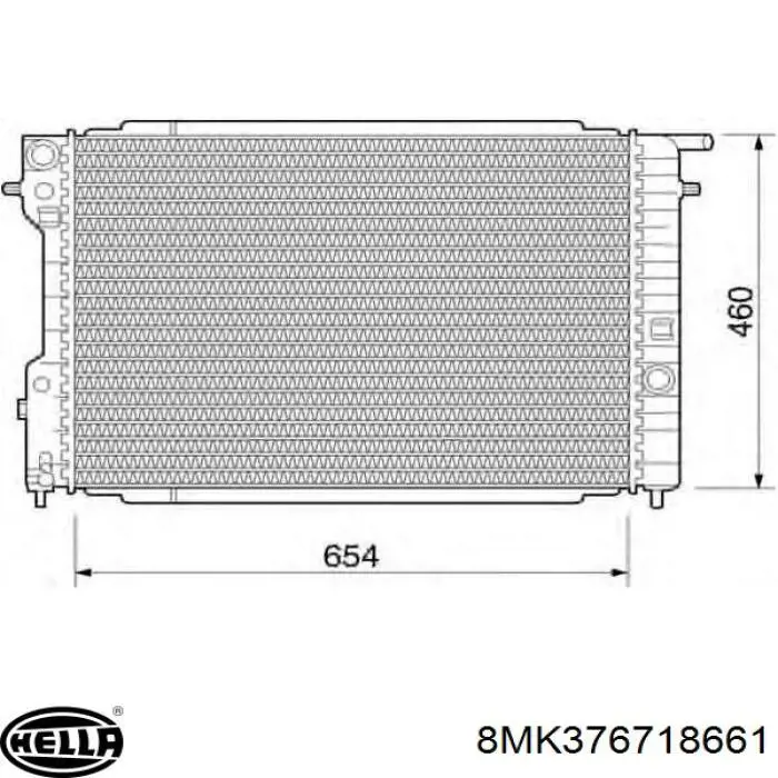 Comprar 52463046 General Motors Radiador de auto