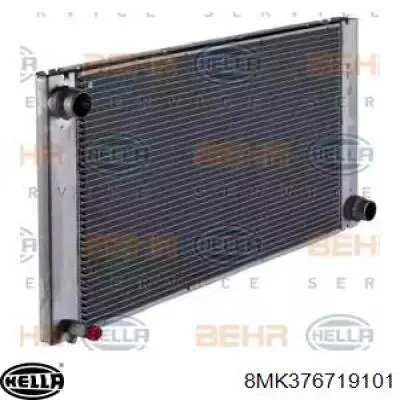 Radiador refrigeración del motor HELLA 8MK376719101