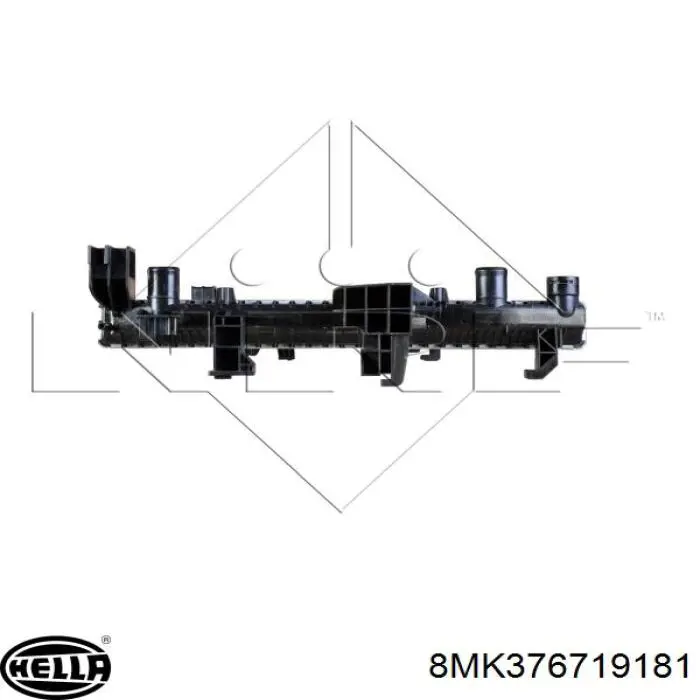 Radiador 7H0121253F VAG