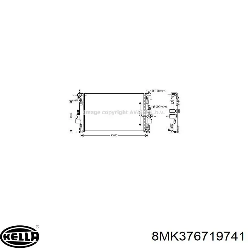 Água radiador Polcar 504008B1 precio, desde 78,29 EUR