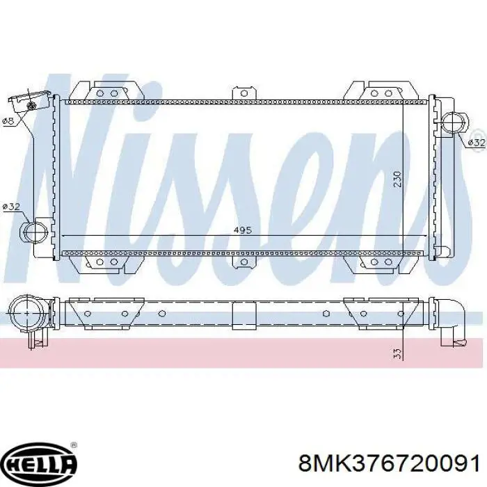 Comprar 883956 VALEO Radiador de auto