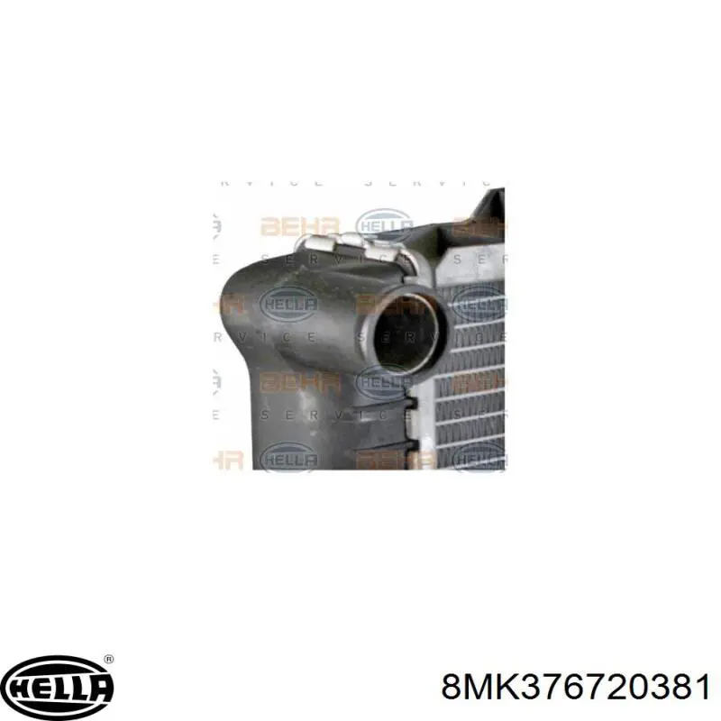 Radiador A2105000903 Mercedes