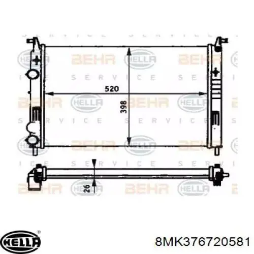 Comprar 61782 Nissens Radiador de auto