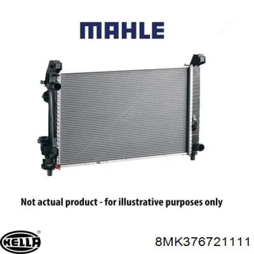 Radiador A6685000102 Mercedes