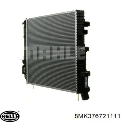Radiador de água Mercedes A6685000102