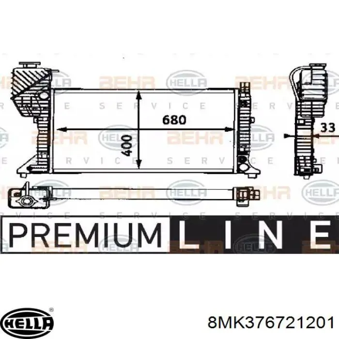 Comprar 506208A2 Polcar Radiador de auto