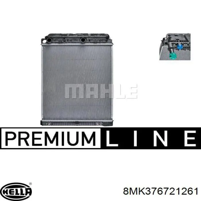 Radiador 9705000403 Mercedes