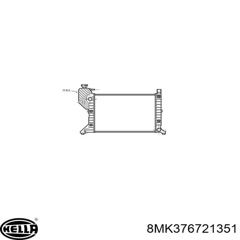 Água radiador Mercedes 9015001800 precio, desde 116,07 EUR