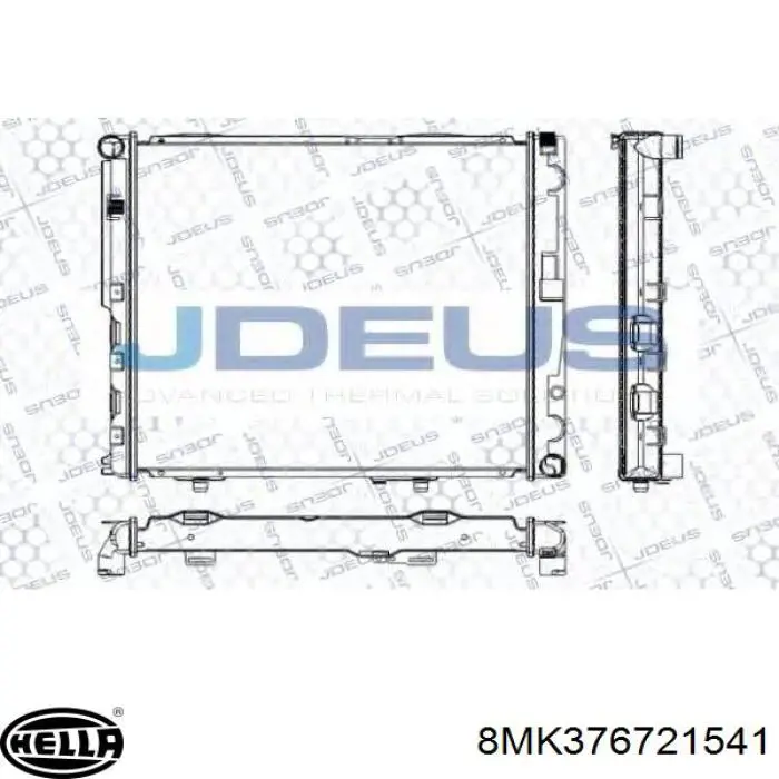 Água radiador HELLA 8MK376721541 precio, desde 361,94 EUR