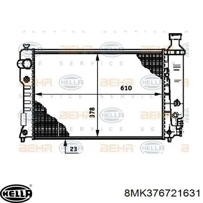 Comprar A9015003600 Mercedes Radiador de auto
