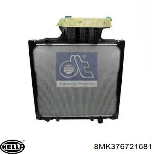 8MK376721681 HELLA Refrigeración del motor