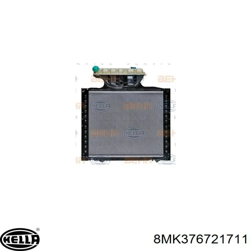 Comprar 8MK376721711 HELLA Radiador de auto