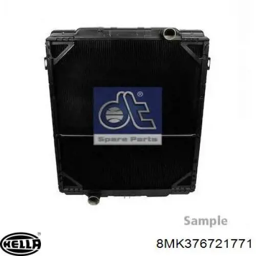 519563 NRF Refrigeración del motor