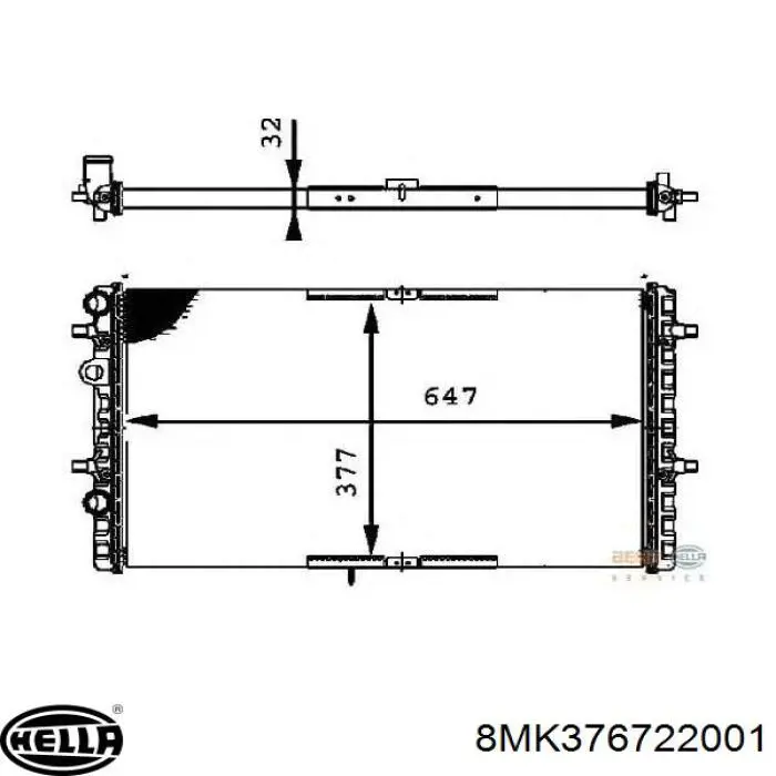 Comprar 701163 VALEO Radiador de auto