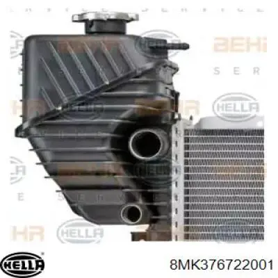 Radiador 701163 VALEO