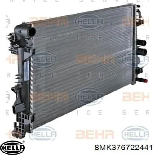 Radiador 8038845 General Motors