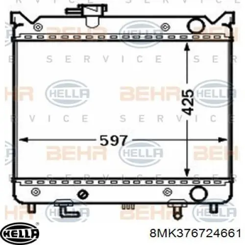 1770077E20 Suzuki Refrigeración del motor