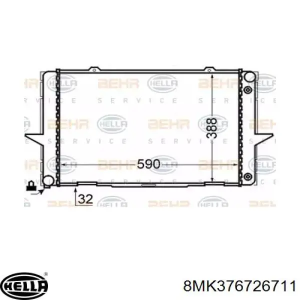 Comprar 8603770 Volvo Radiador de auto