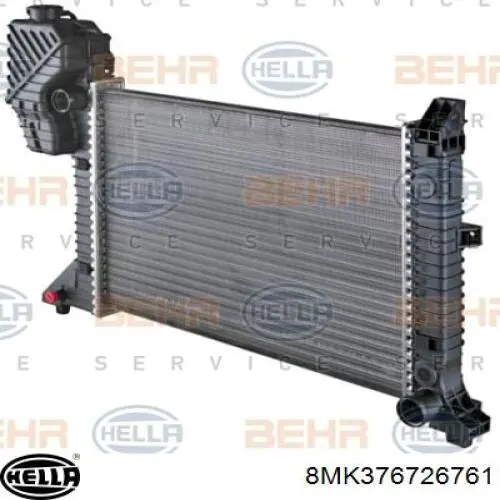 Radiador 9085084 Polcar