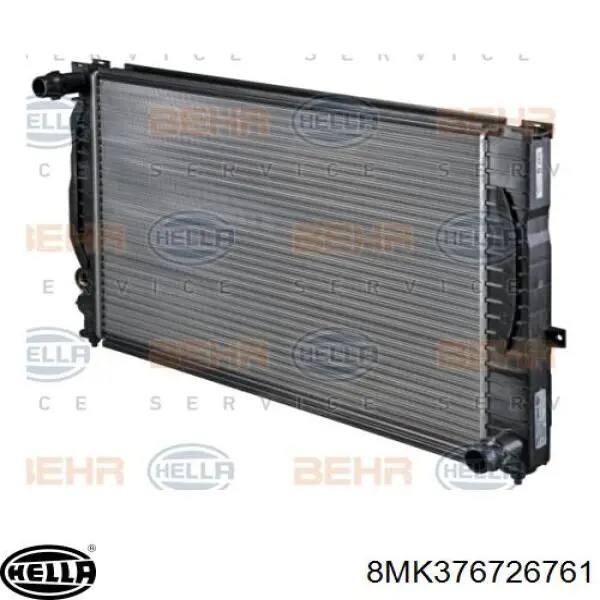 Radiador de água Polcar 9085084