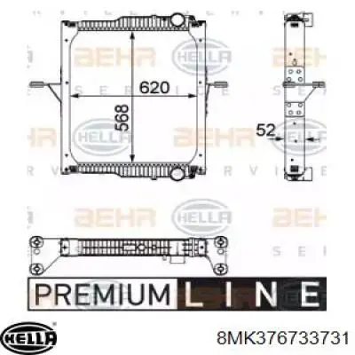 Radiador 7420809769 Renault (RVI)