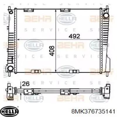 Água radiador Renault (RVI) 8200468913 precio, desde 100,03 EUR
