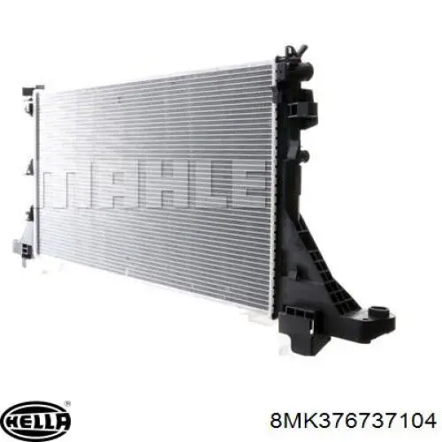 Radiador 701953 VALEO