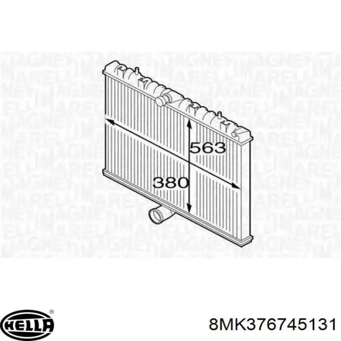 Comprar 1691346480 Peugeot/Citroen Radiador de auto