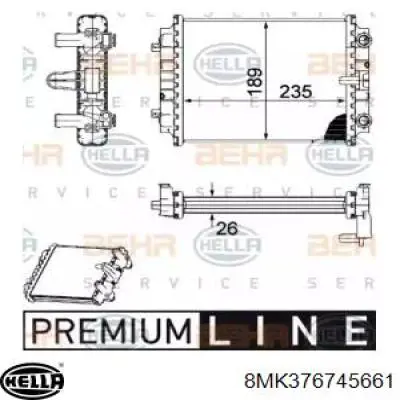 Comprar 8K0121212 VAG Radiador adicional de refrigeración del motor