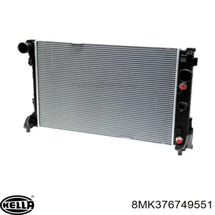 Radiador 350213163300 Magneti Marelli