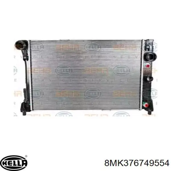 Radiador de água Magneti Marelli 350213163300