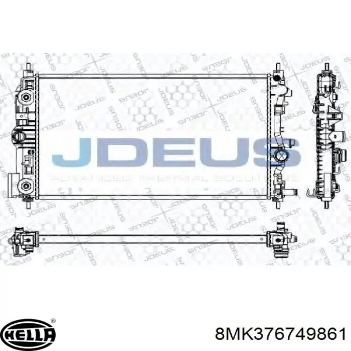 Água radiador General Motors 13336889 precio, desde 116,63 EUR