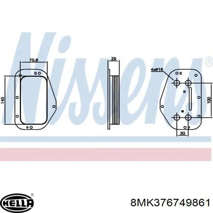Comprar 13336889 General Motors Radiador de auto