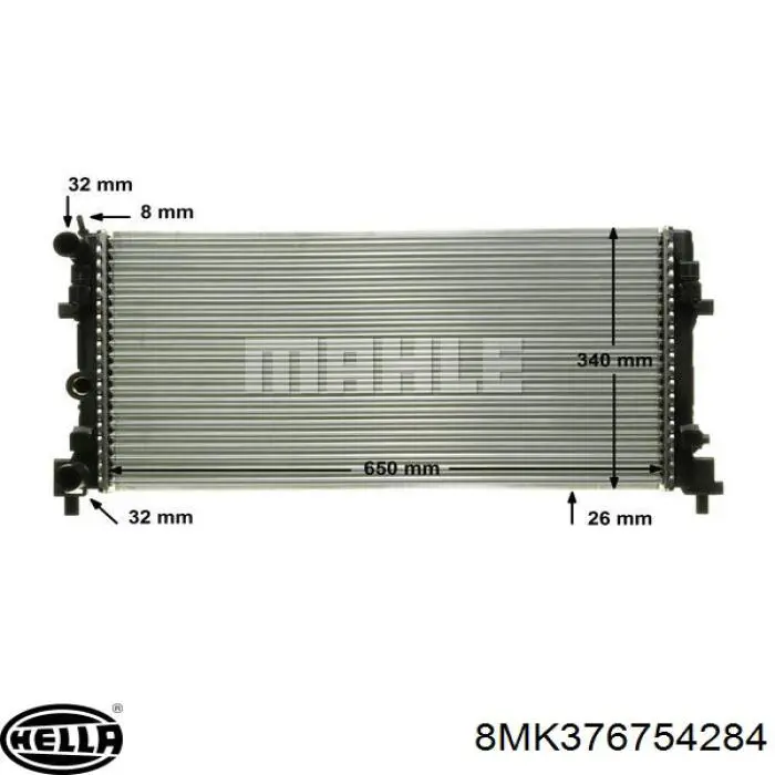 Água radiador VAG 6RF121253 precio, desde 62,92 EUR
