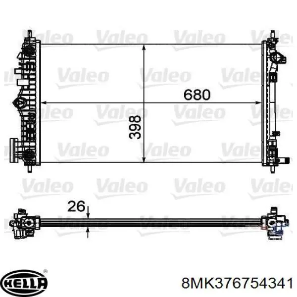 Comprar 13241722 General Motors Radiador de auto