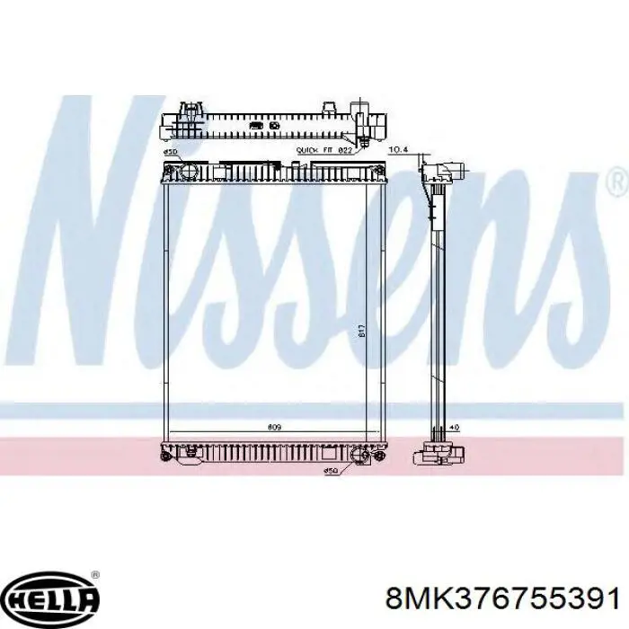 Comprar 81061010061 MAN Radiador de auto