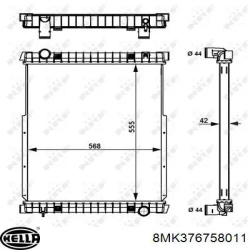 8MK376758011 HELLA