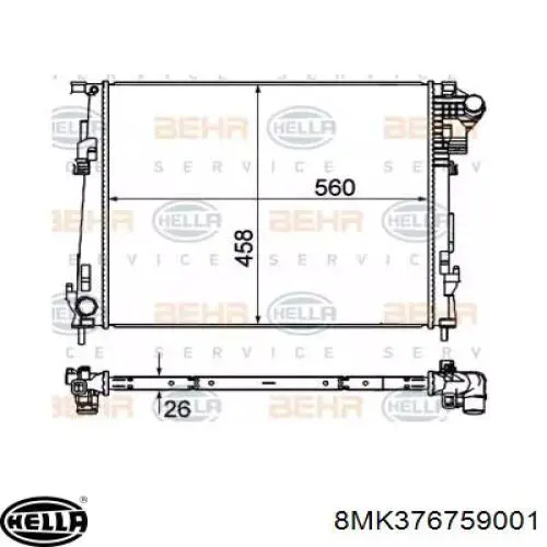 Água radiador Renault (RVI) 8660006111 precio, desde 90,02 EUR