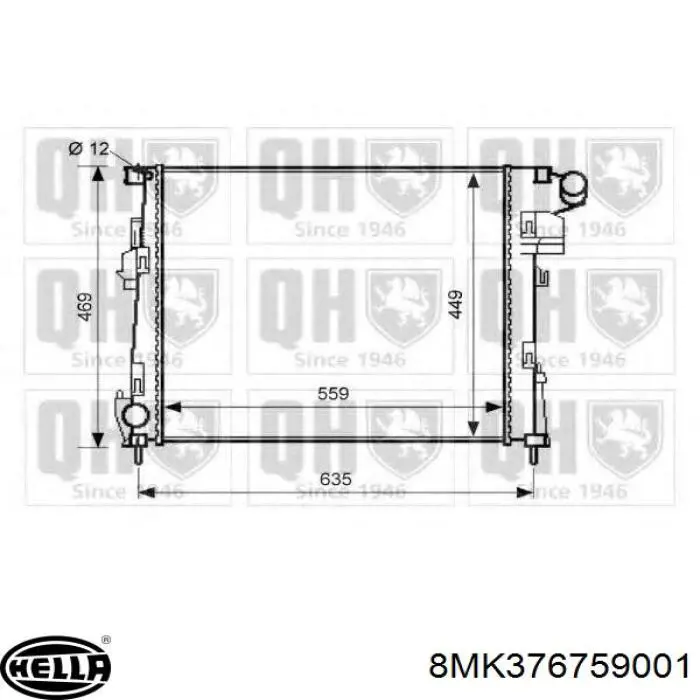 Comprar 8660006111 Renault (RVI) Radiador de auto