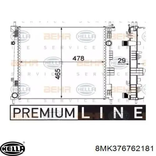 Água radiador Nissan/Infiniti 21410JX51A precio, desde 106,93 EUR