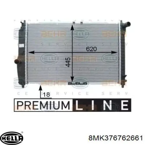 Radiador PL312157 Koyorad